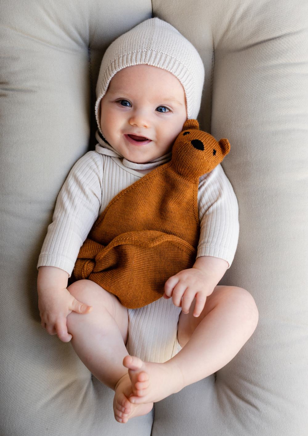 HVID Schmusetuch Teddy Tokki rust