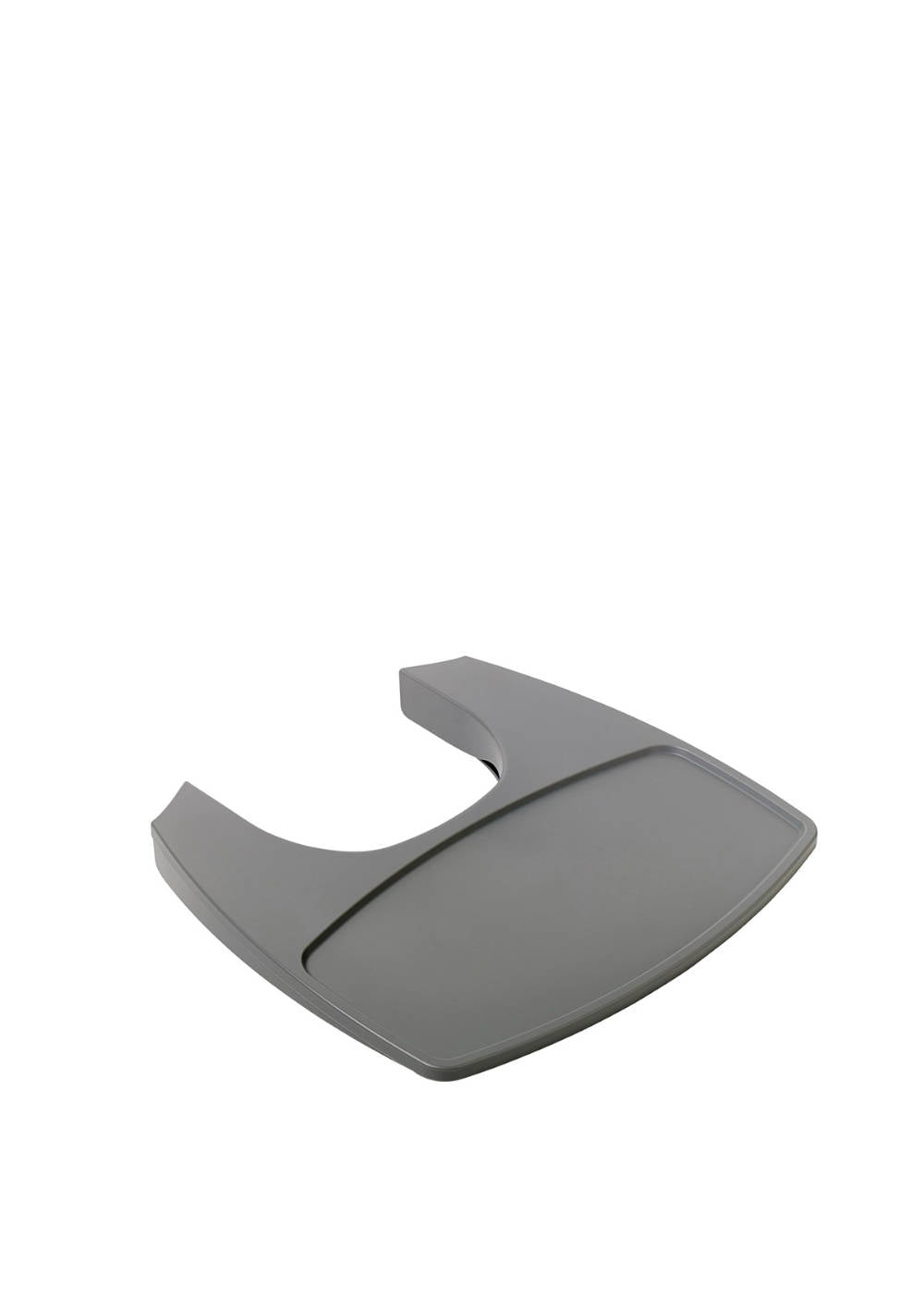 Leander Tablett für Hochstuhl Grau