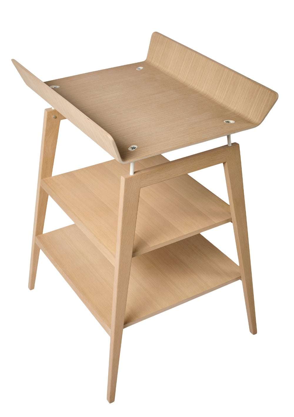Leander Wickeltisch mit Schaumstoffpolster 'Linea' Eiche