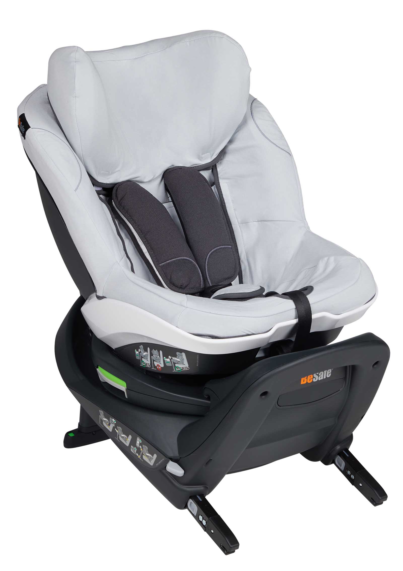 Kindersitzbezug iZi Modular iSize glacier grey