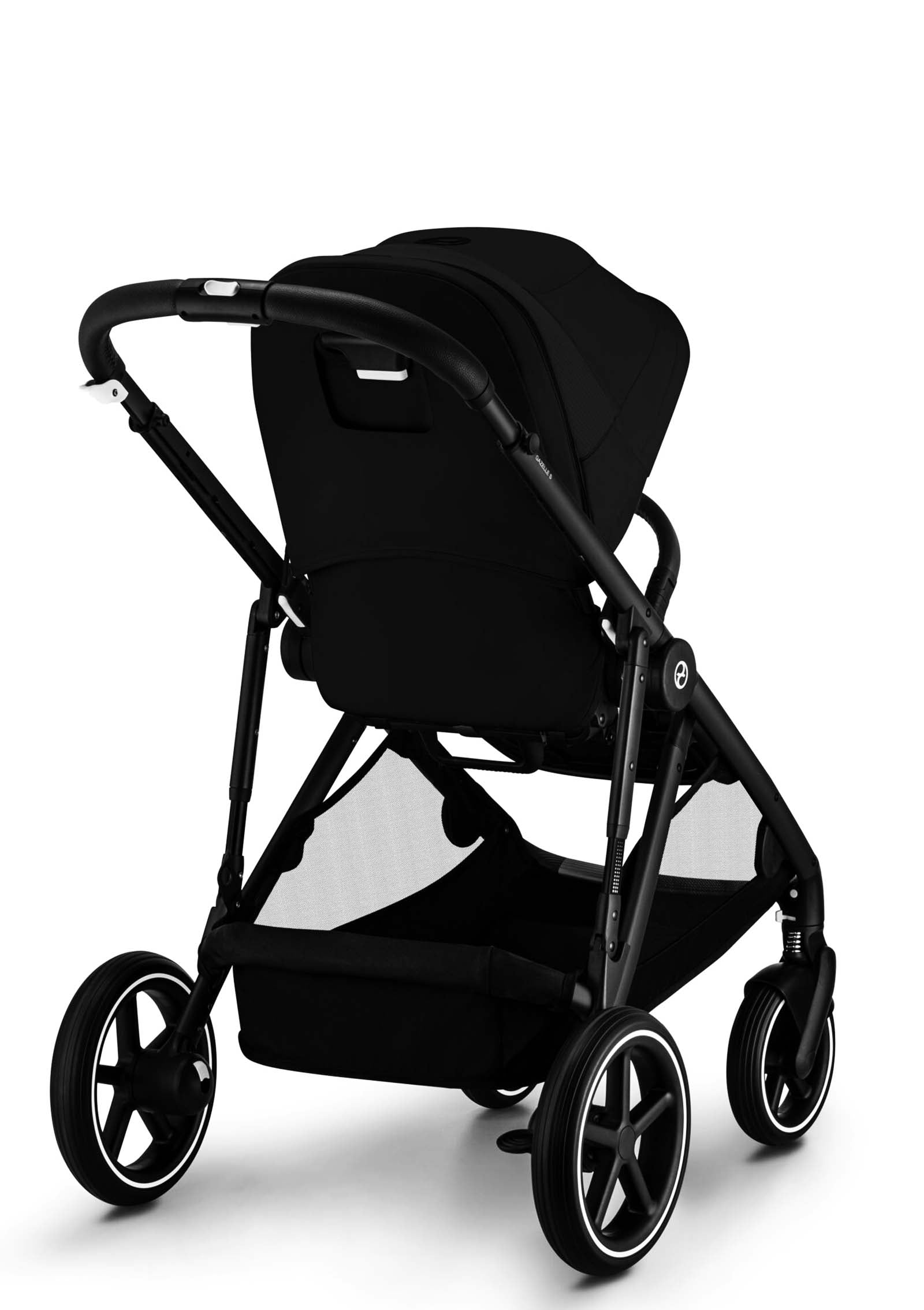 Kinderwagen 'Gazelle S' Black / Moon Black