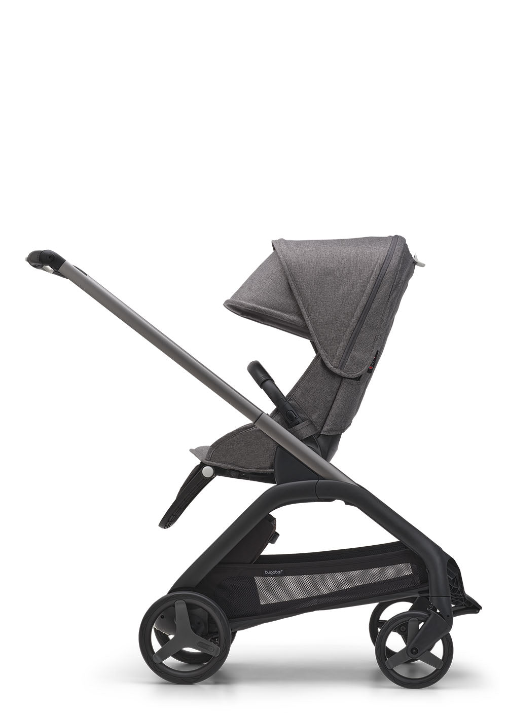 Bugaboo Dragonfly Kinderwagen Graphit / Grau Meliert-Grau Meliert