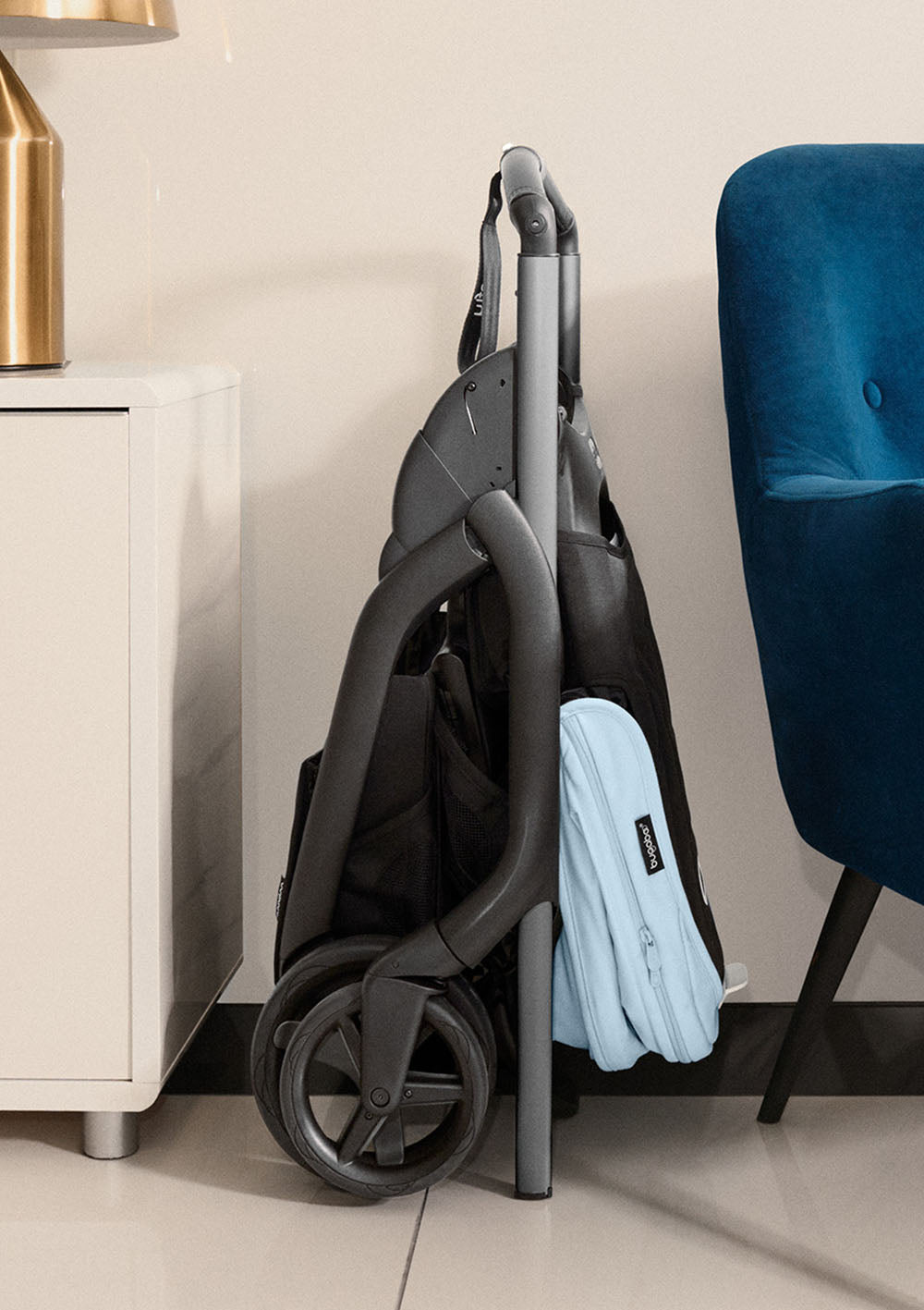 Bugaboo Dragonfly Kinderwagen Schwarz / Waldgrün-Waldgrün