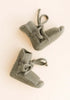 Merino Baby Booties Artichoke