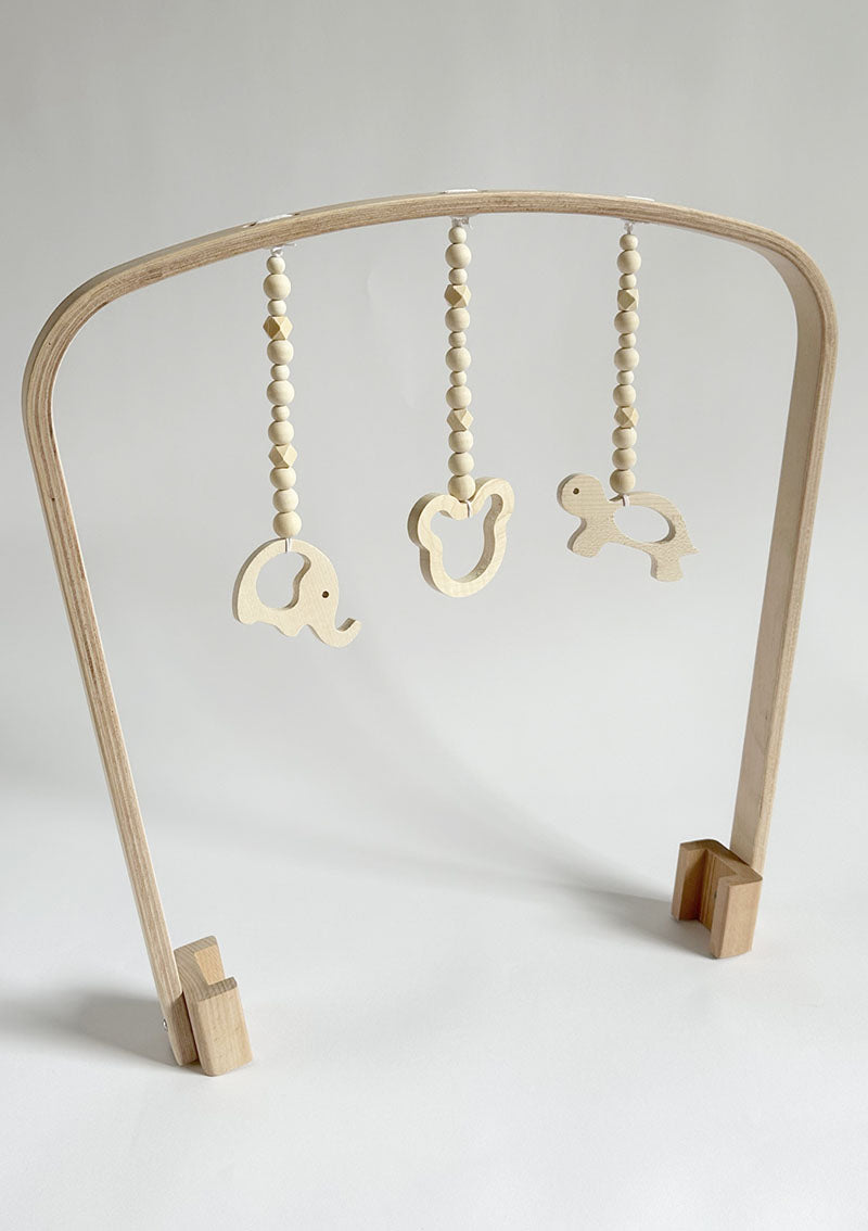 Unique Love 'Play bow' Spielbogen-Set für Wiegengestell Natural