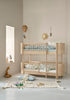 halbhohes Etagenbett 'Wood Mini+' Eiche 162 x 68 cm