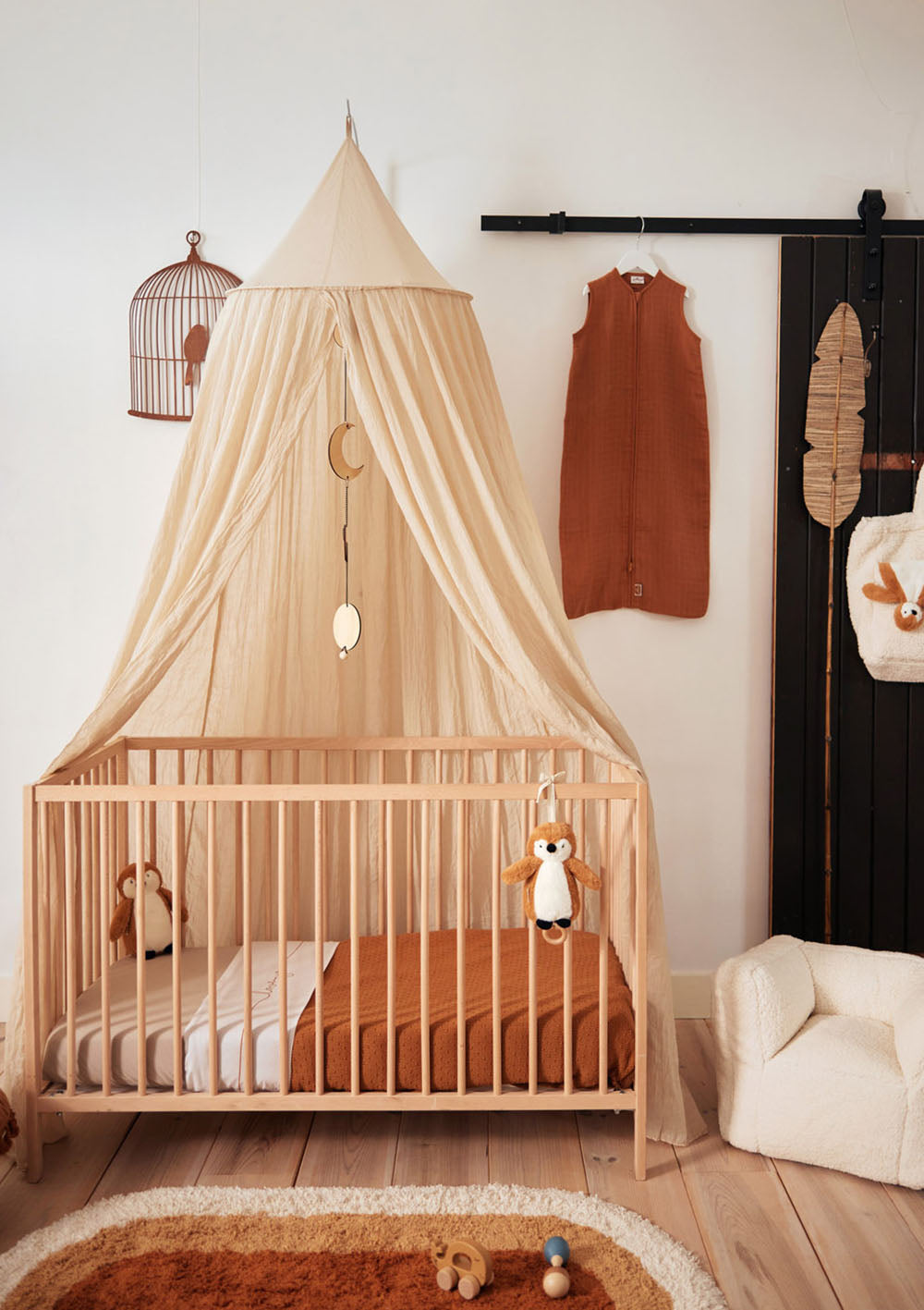 Jollein Betthimmel Vintage Nougat