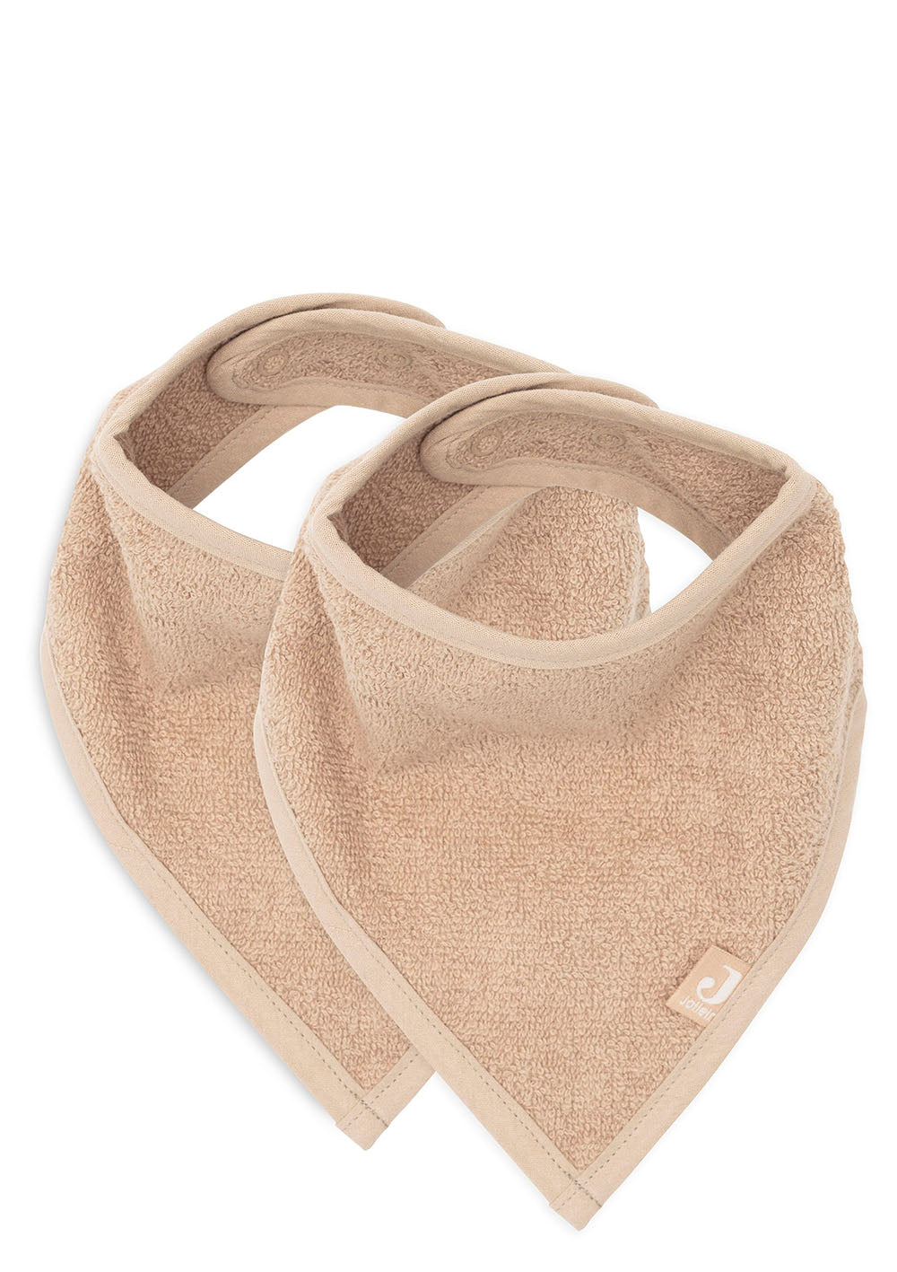 Jollein Bandana Lätzchen 2er-Set Biscuit