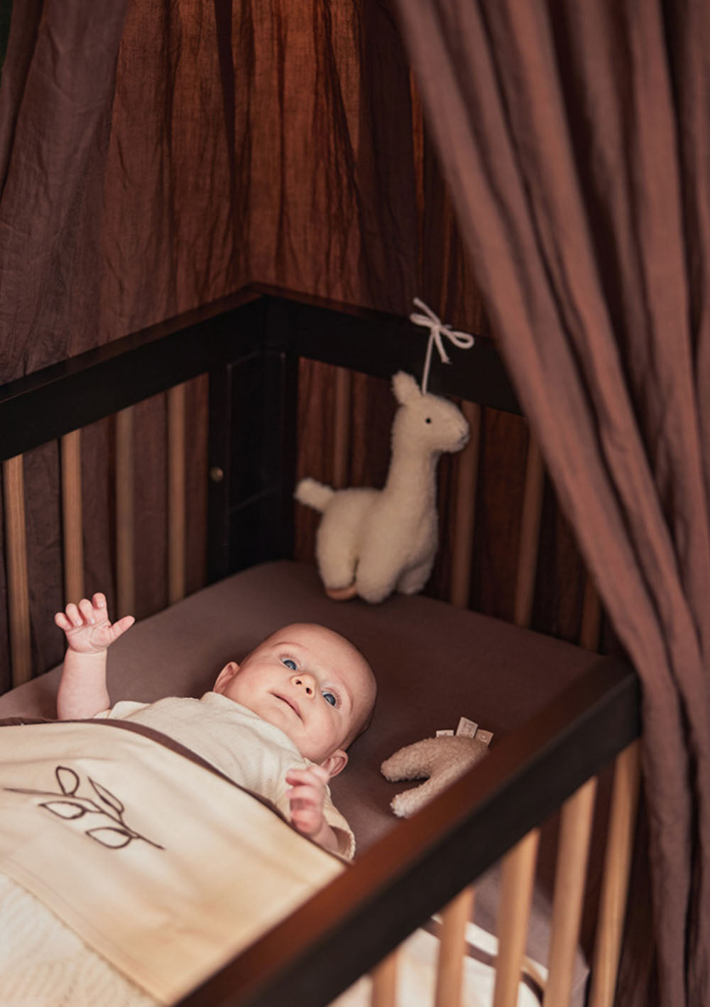 Jollein Spieluhr 'Lama' Off White