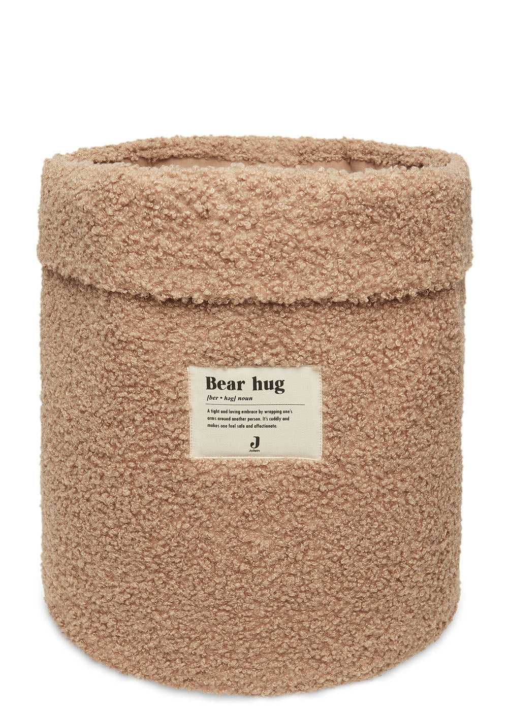 Jollein Aufbewahrungskorb 'Boucle' Biscuit