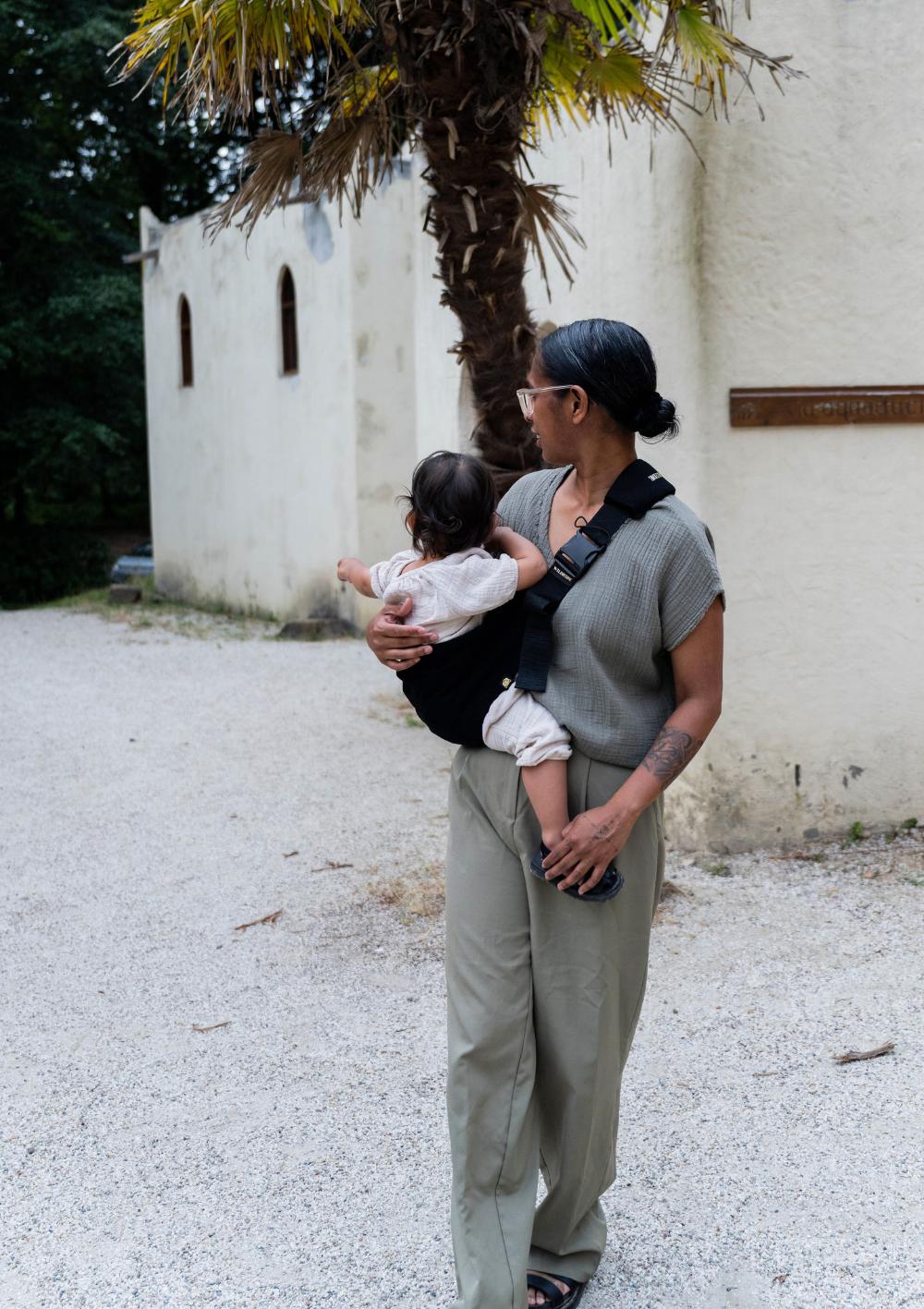 Wildride Kindertrage Black