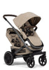 Zwillingskinderwagen-Set 'Geo3' Twin Sandy Taupe