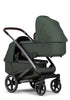 Zwillingskinderwagen-Set 'Geo3' Twin Forest Green