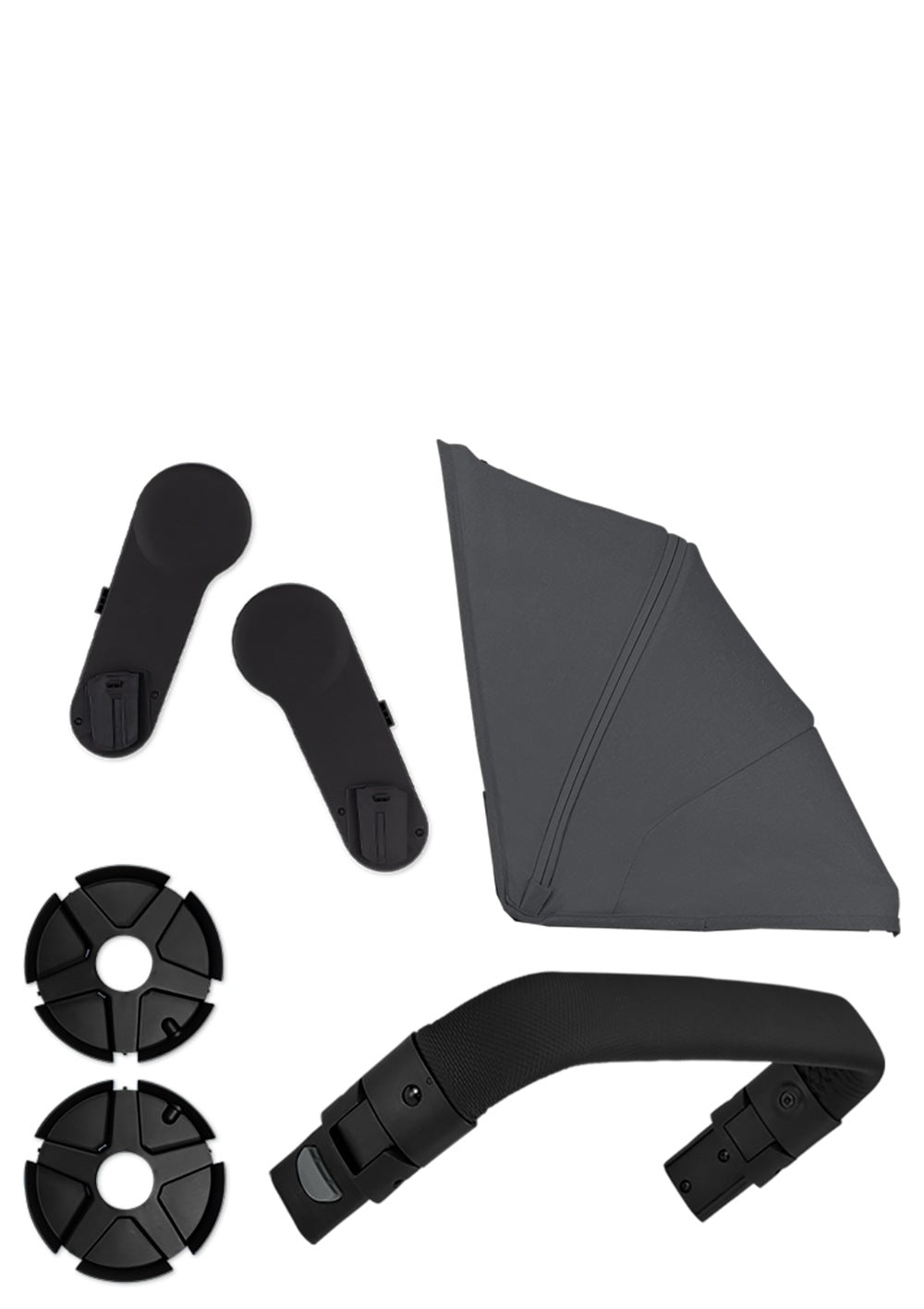 Joolz Geo3 Geschwisterwagen Set Stone Grey