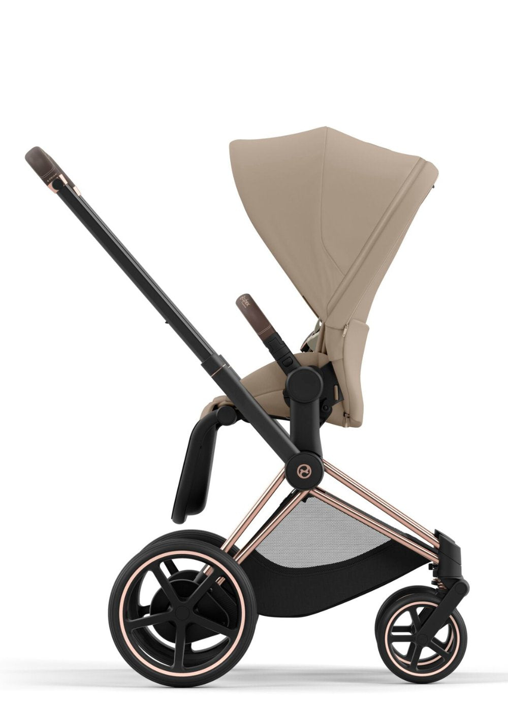 Cybex e-Priam Kinderwagen-Set 'Comfort' Cozy Beige