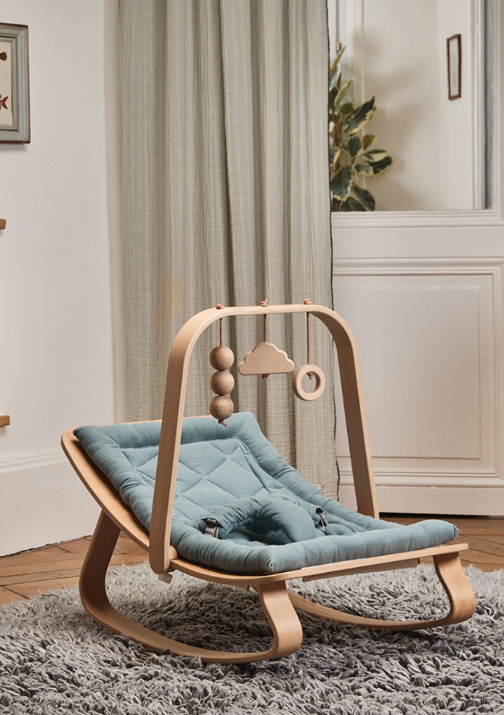 Charlie Crane Babywippe 'LEVO' Orage