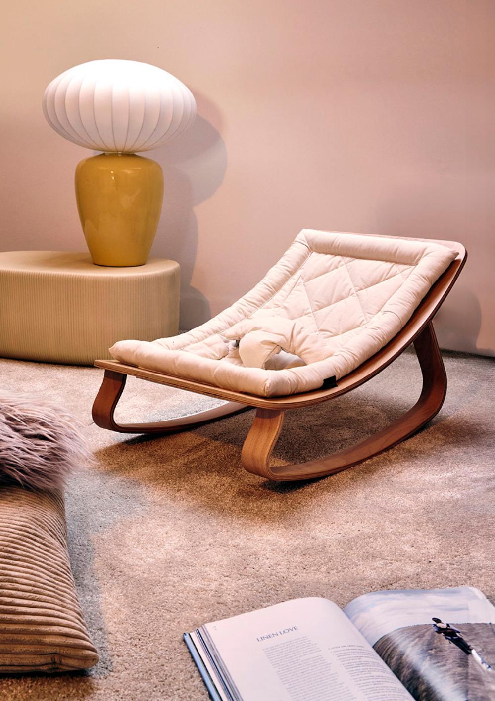 Charlie Crane Babywippe 'LEVO' Organic Milk