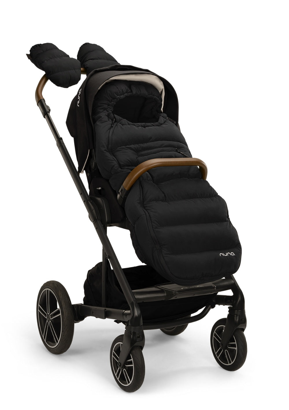 Nuna Fußsack inklusive Handschuhe Caviar