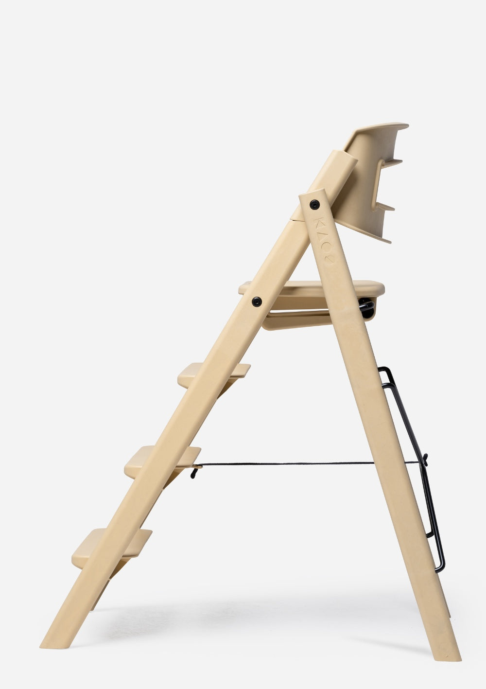 KAOS Hochstuhl Klapp Recycelter Kunststoff Desert Sand