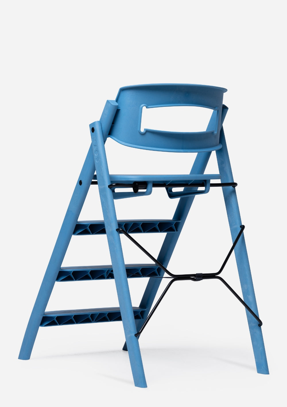 KAOS Hochstuhl Klapp Recycelter Kunststoff Swedish Blue