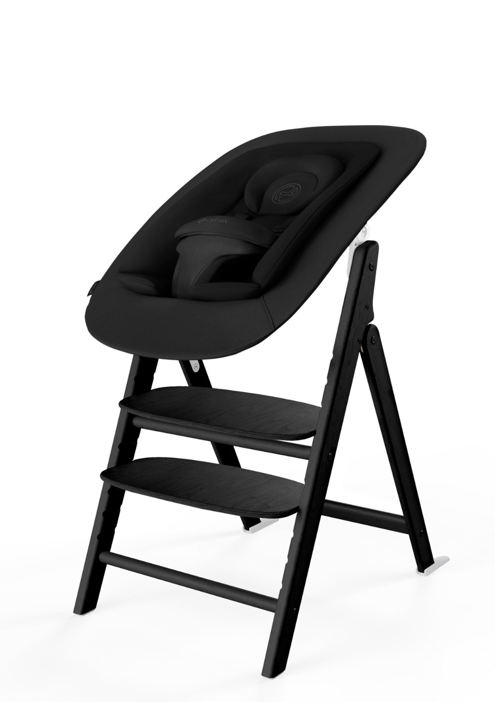 Cybex Hochstuhl Click & Fold 4-in-1 Set Stunning Black