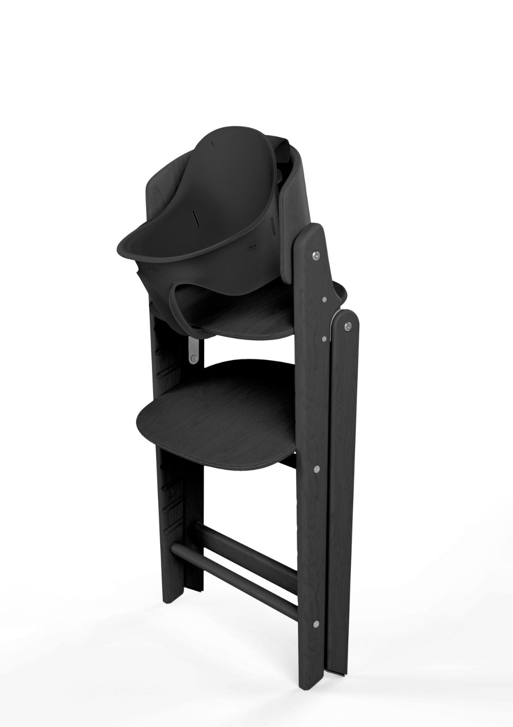 Cybex Hochstuhl Click & Fold 4-in-1 Set Stunning Black