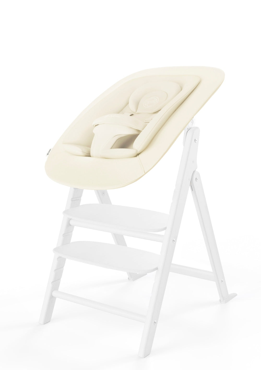 Cybex Hochstuhl Click & Fold 4-in-1 Set All White