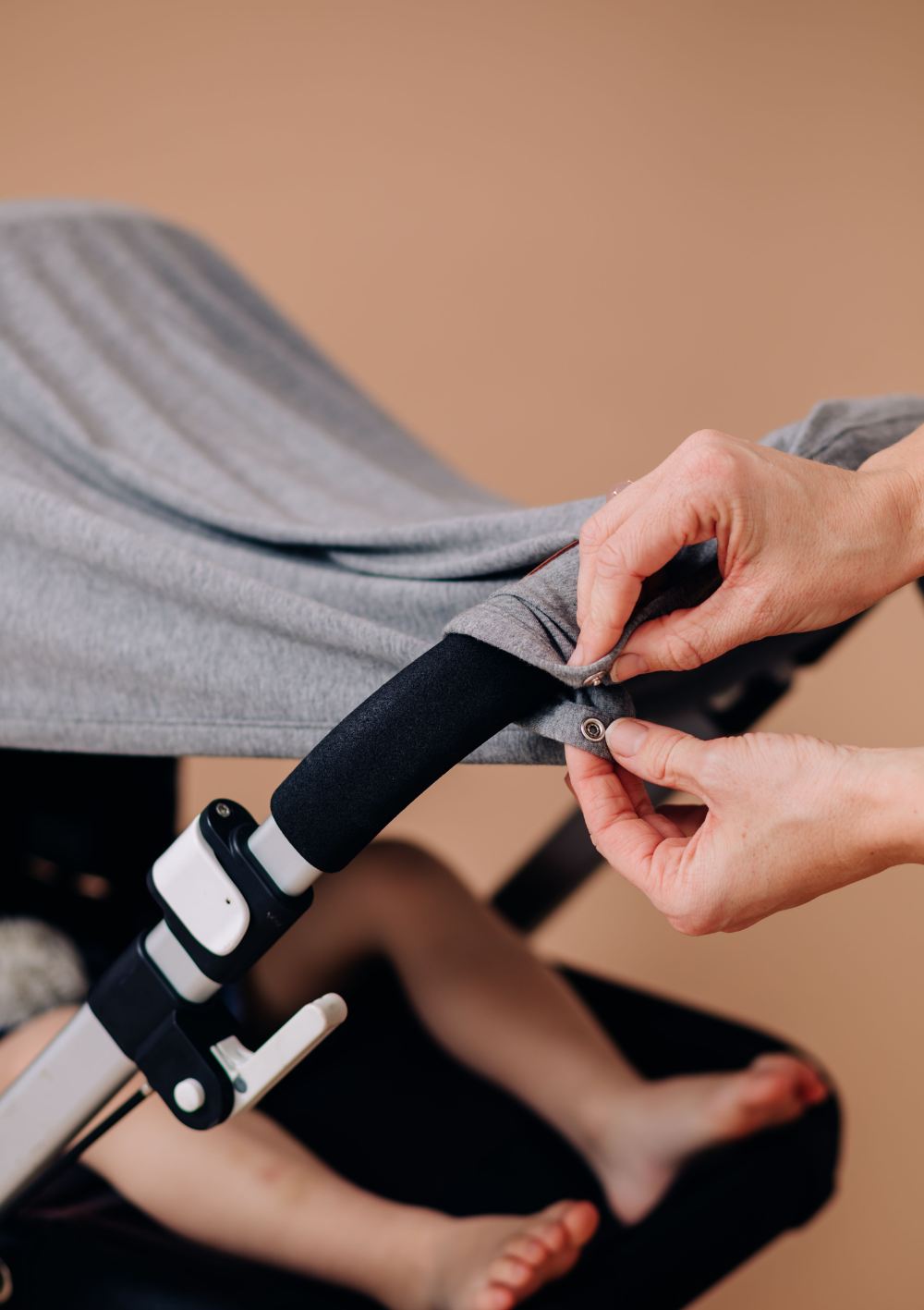 Cloby Multifunktionale UV-Decke UPF 50+ Stone Grey