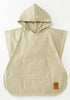 UV-Poncho UPF 50+ Sandy Beach/Olive Green one size
