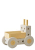 3-in-1 Lauflernwagen Sand Grey / Honey Yellow