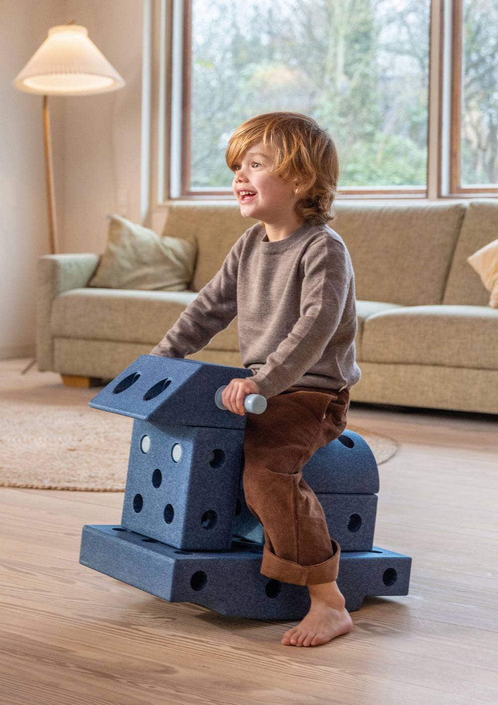 MODU Bauspielzeug 'Explorer-Set' 20-teilig Deep Blue / Sky Blue