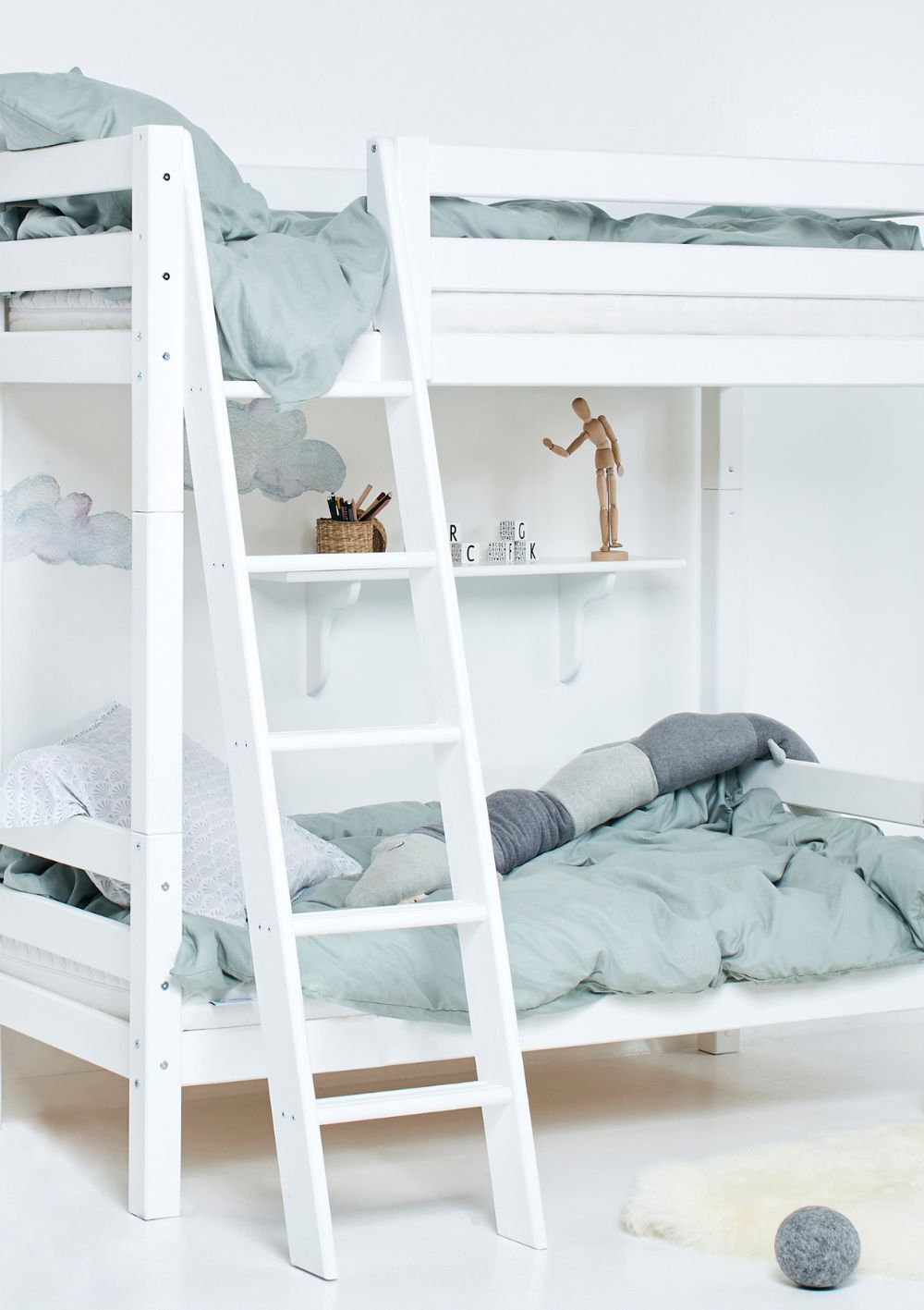 Hoppekids ECO Luxury Hohes Etagenbett 70 x 160 cm