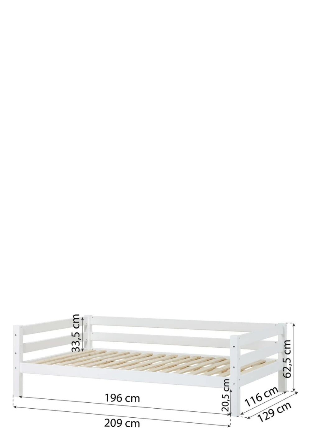 Hoppekids ECO Luxury Juniorbett 120 x 200 cm