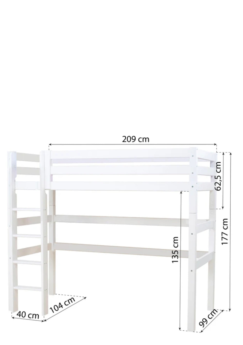 Hoppekids ECO Luxury Modul für Hochbett