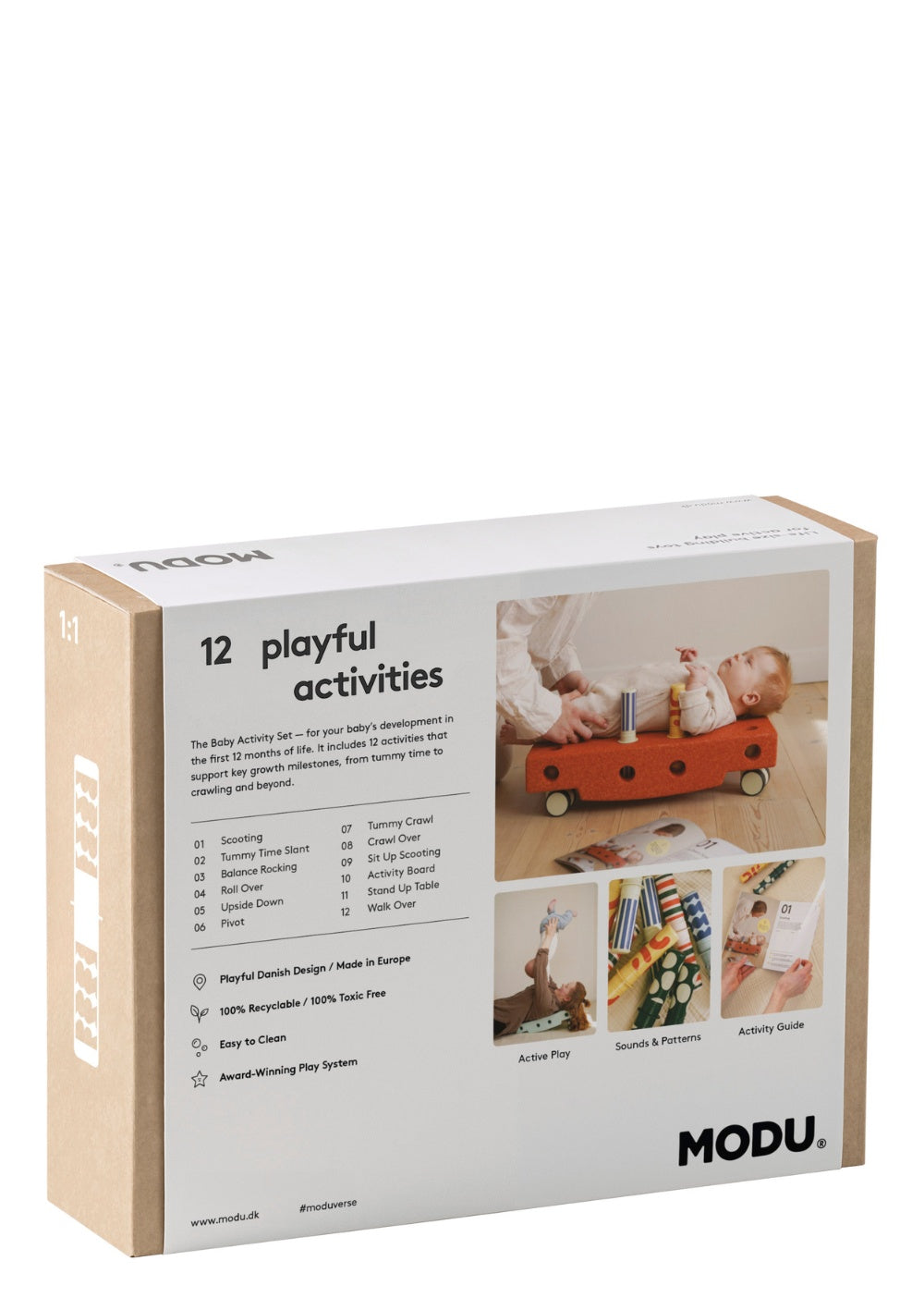 MODU Baby Activity Set Ocean Mint / Forest Green