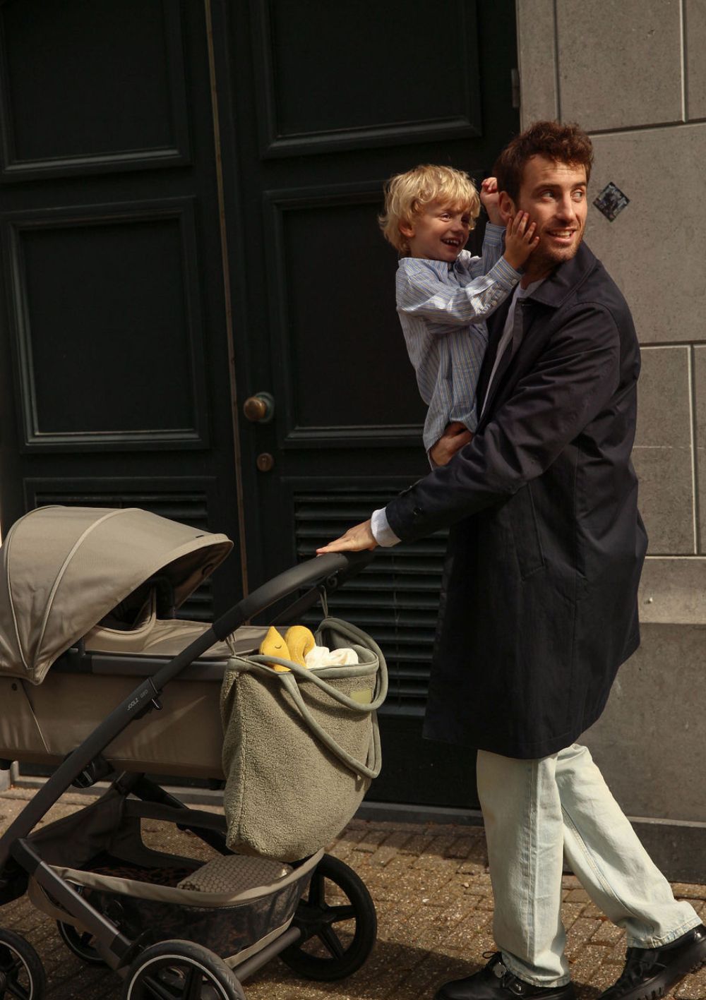 Joolz 'Teddy Mom-Bag' Sage Green by Studio Noos