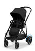 Kinderwagen 'e-Gazelle S' Black / Moon Black
