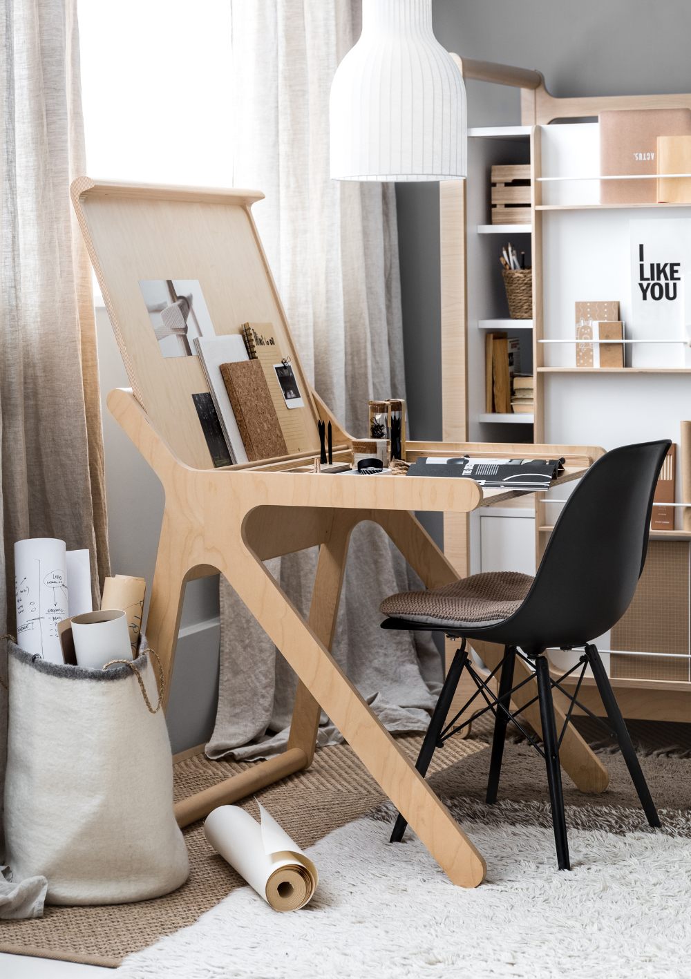 Rafa-kids K Schreibtisch Natural