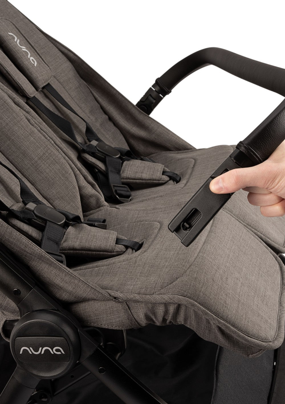 Nuna Geschwisterbuggy 'TRVL dubl ' Thunder