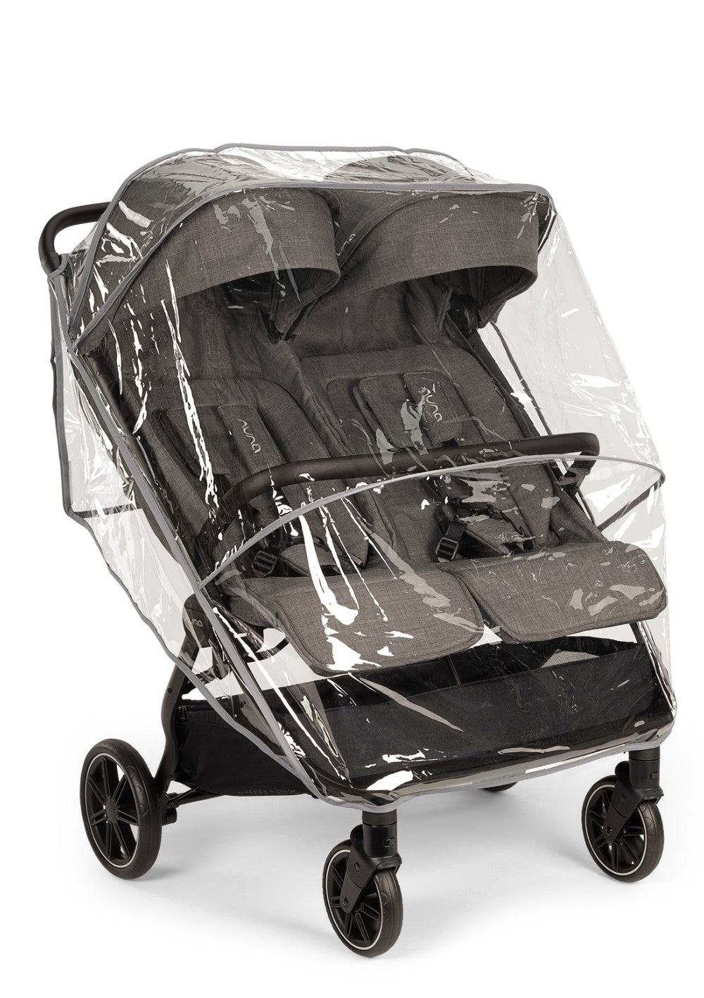 Nuna Geschwisterbuggy 'TRVL dubl ' Thunder