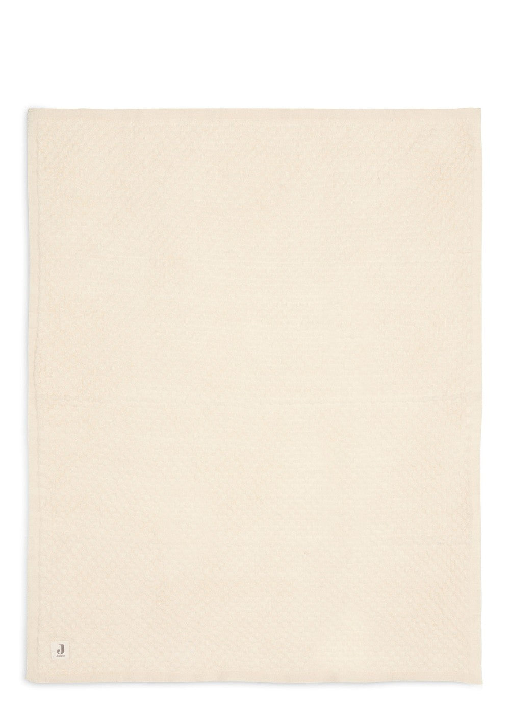 Jollein Merino Decke 'Weave Knit' Oatmeal 100 x 150 cm