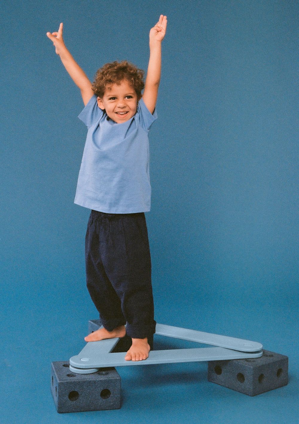 MODU Balance Track-Set 17-teilig Deep Blue/ Sky Blue