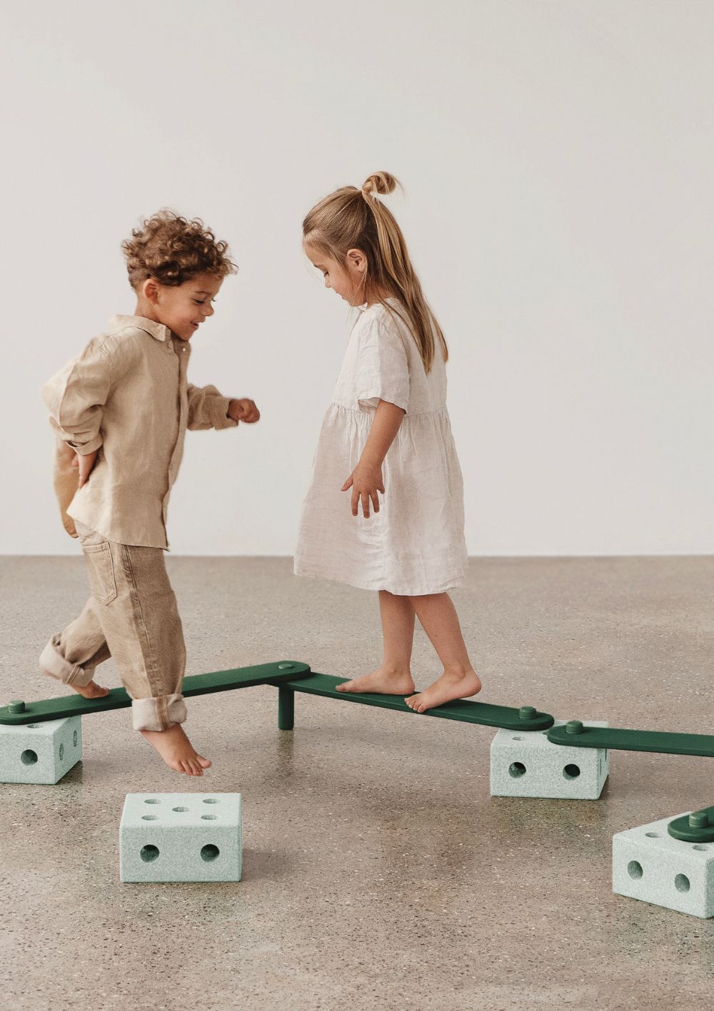 MODU Balance Track-Set 17-teilig Ocean Mint / Forest Green