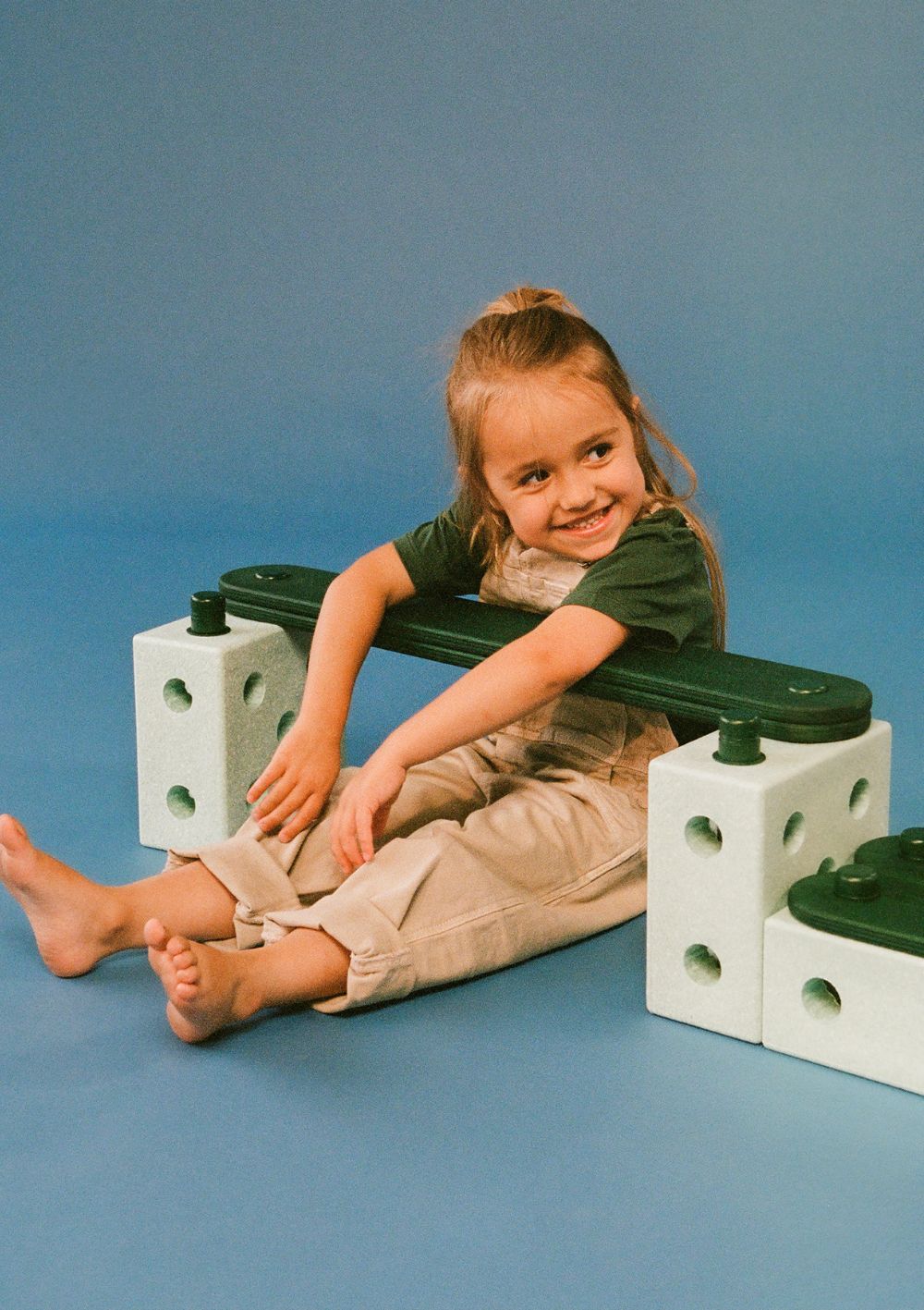 MODU Balance Track-Set 17-teilig Ocean Mint / Forest Green