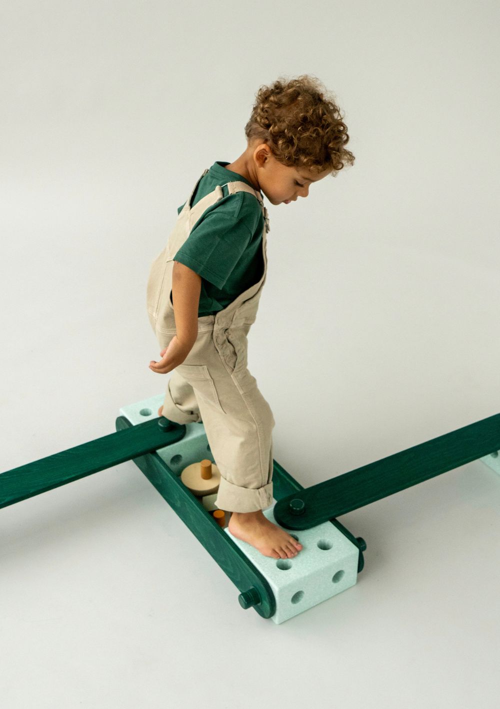 MODU Balance Track-Set 17-teilig Ocean Mint / Forest Green