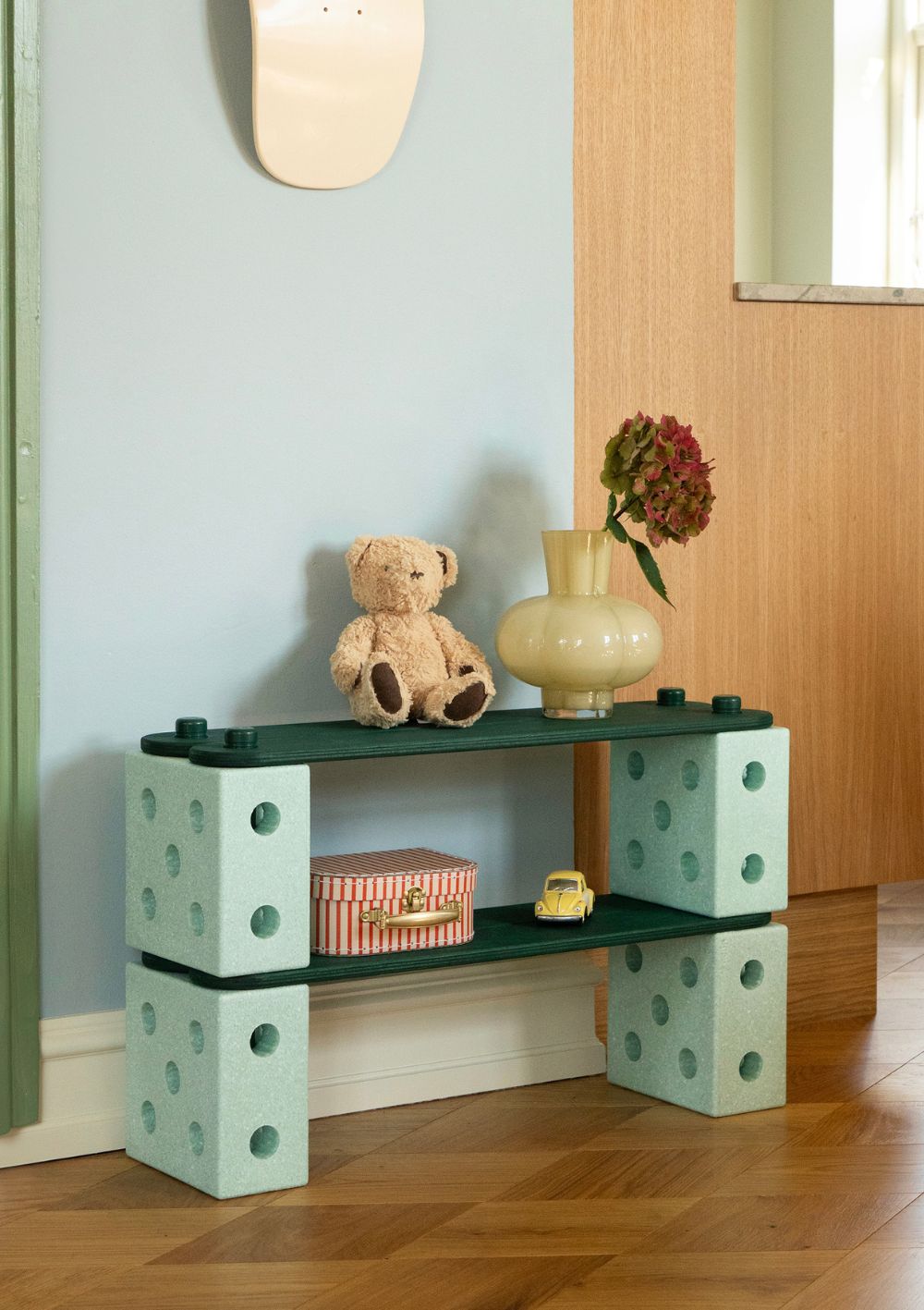 MODU Balance Track-Set 17-teilig Ocean Mint / Forest Green