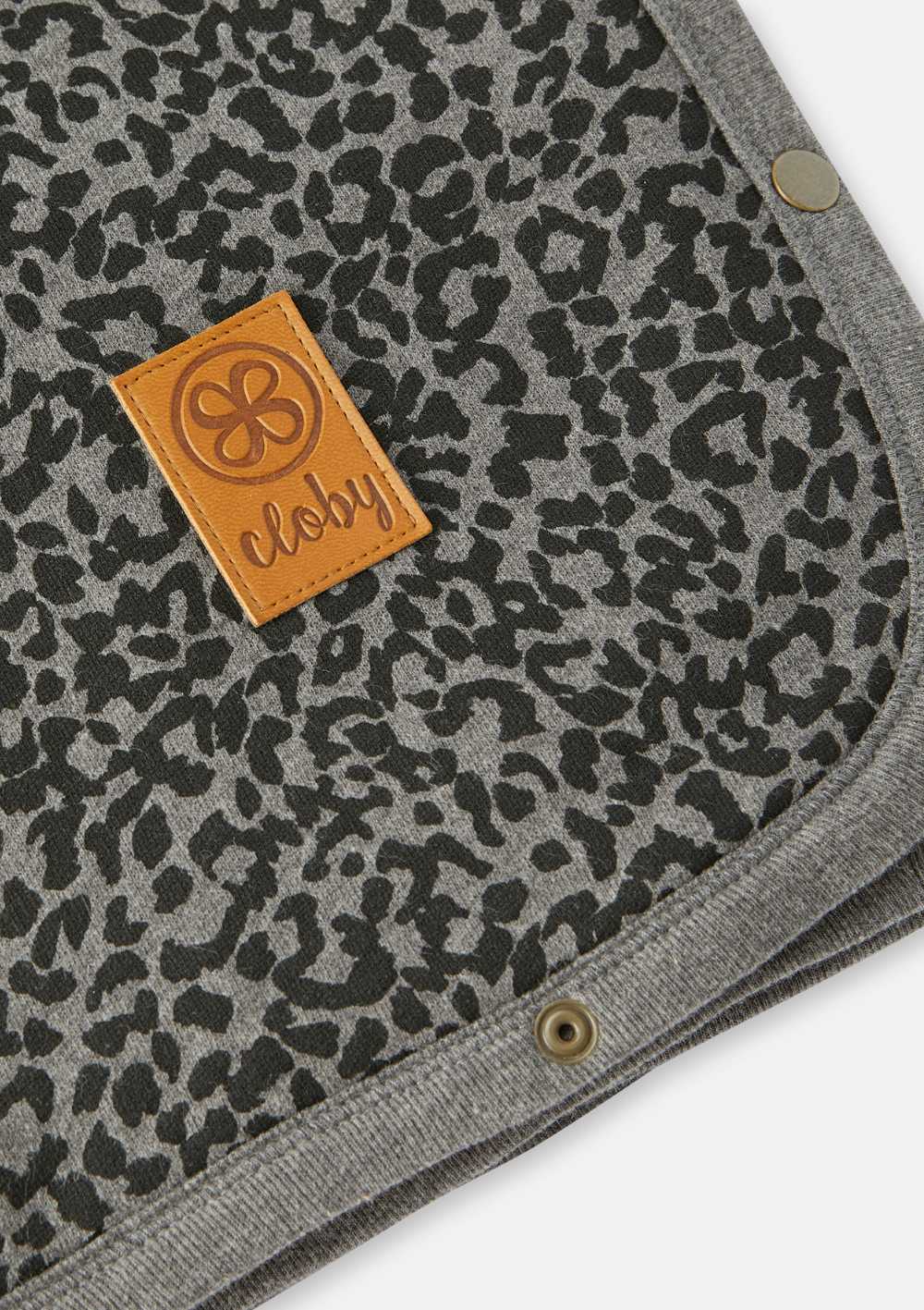 Cloby Multifunktionale Teddy Decke Leopard