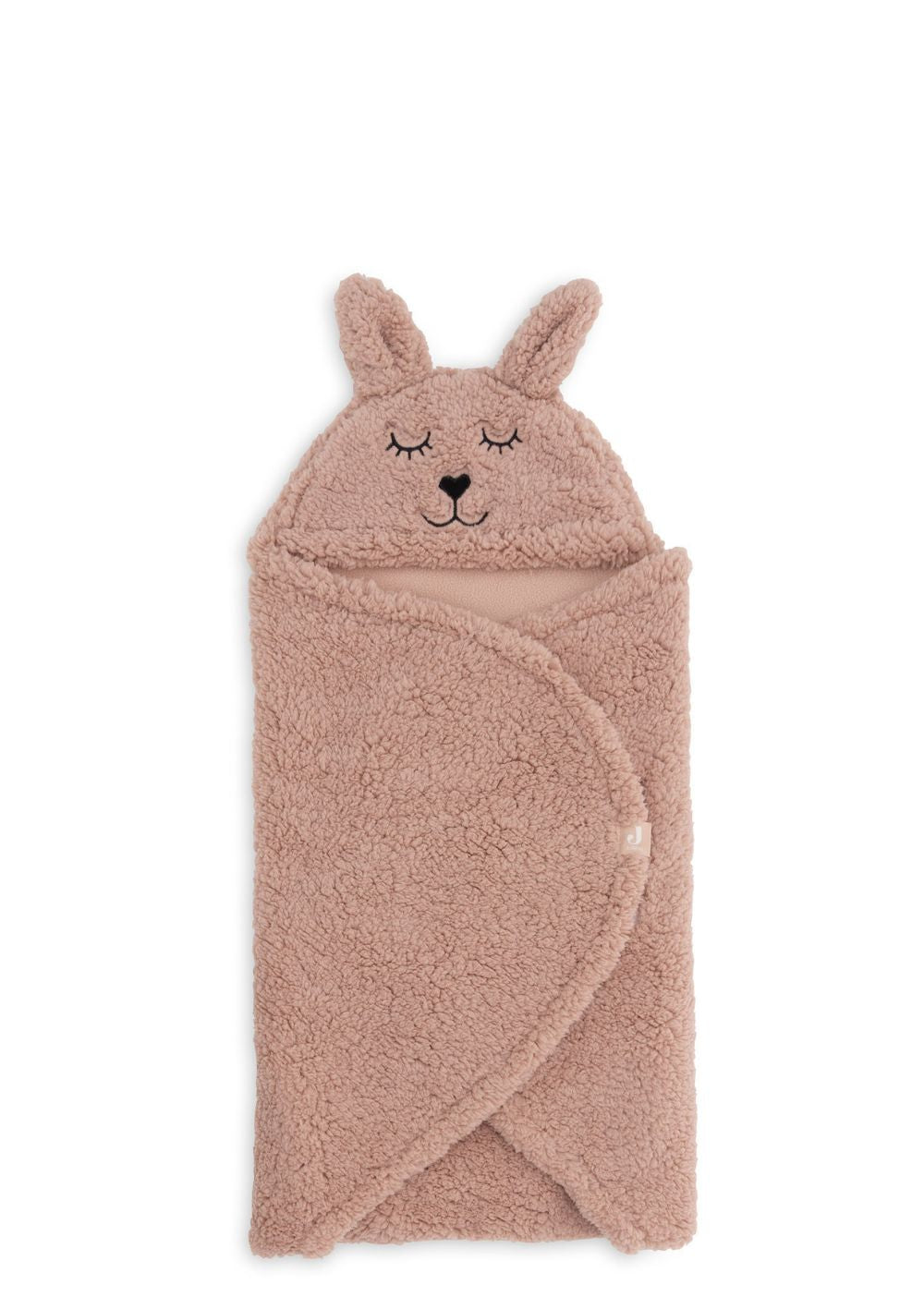 Jollein Einschlagdecke für Babyschale 'Bunny' Wild Rose