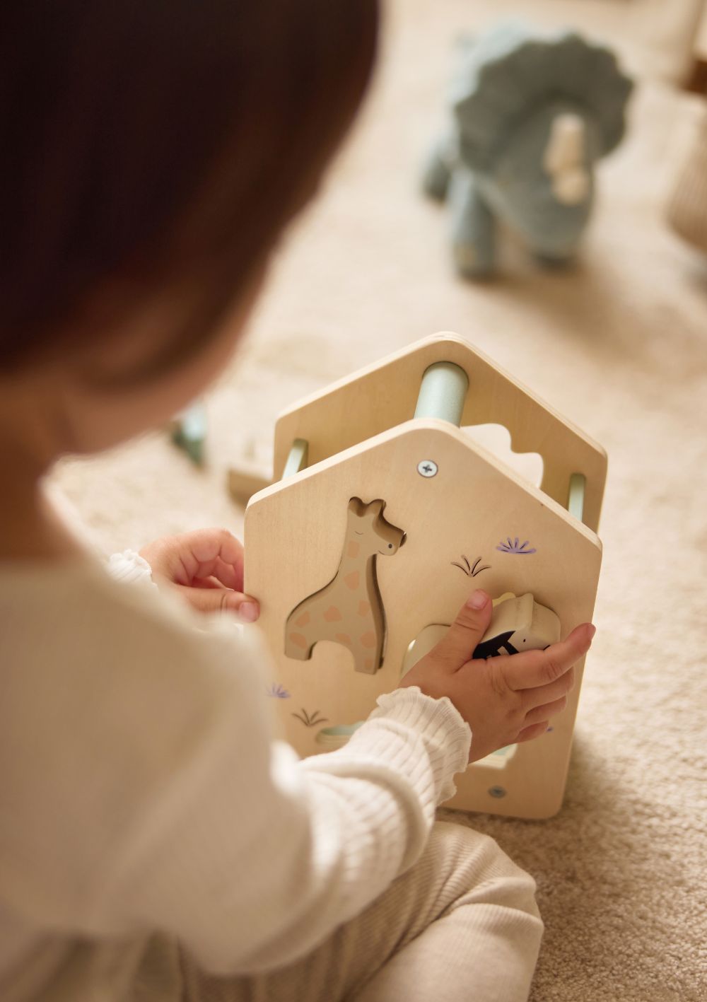 Jollein Holz Sortierbox 'Jungle Jambo'