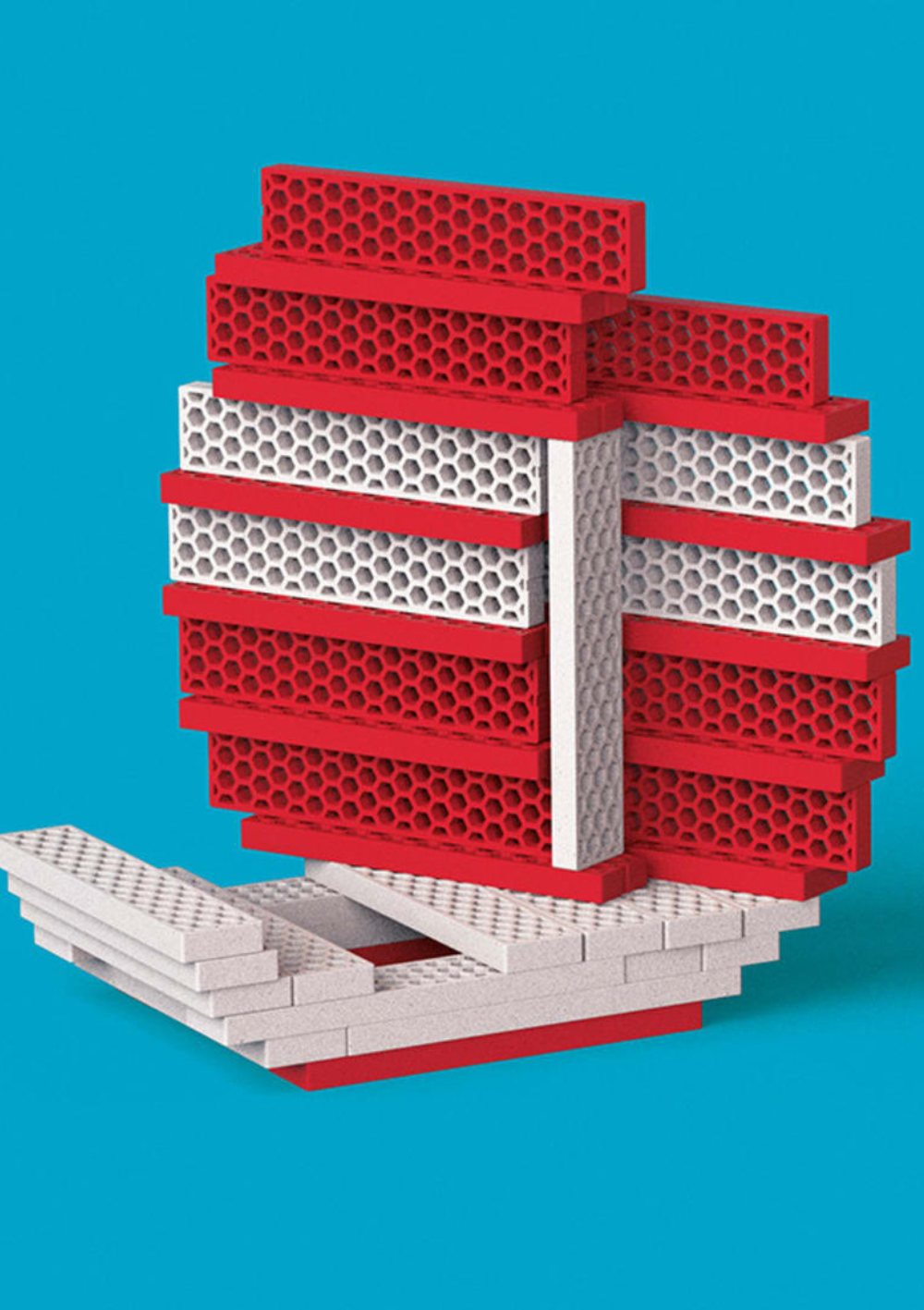 Bioblo Fun Box 'Multi Mix' mit 200 Bausteinen